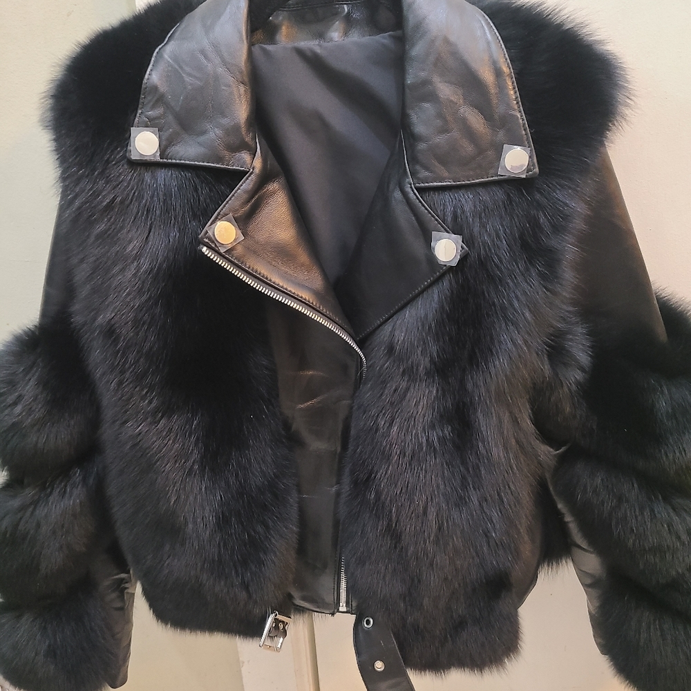 Real Fox Fur Coat
